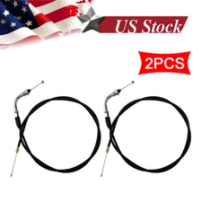 2* throttle cable assembly For 1981-1990 1992-2009 Yamaha PW 50 PW50 