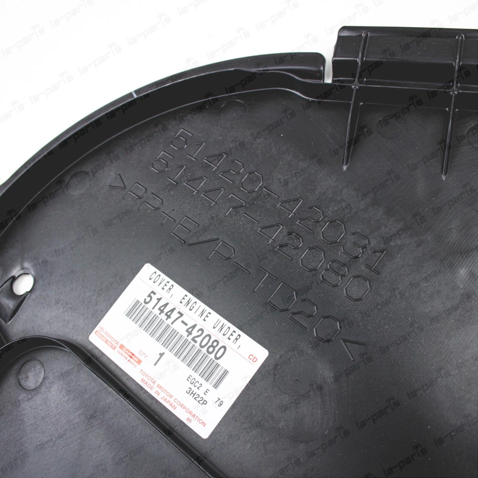 Nuevo motor genuino OEM Toyota 19-22 Rav4 Venza 2,5 L bajo cubierta 51447-42080 Foto 3 de 4