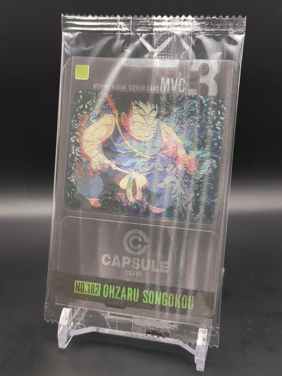 Son Goku #182 3D UnOpen Dragon Ball Plastic wafer card