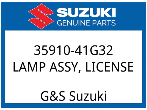 LAMP ASSY, LICENSE