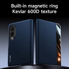 Carbon Fiber Texture Leather Wallet Case for Samsung Galaxy Z Fold8 Ultra 8 7