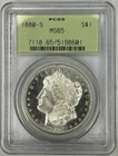 1880 S Morgan Silver Dollar $1 PCGS MS65 ‼️IN OGH & LOOKS OBV. PROOF LIKE‼️