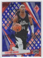 #247 2023-24 Panini Phoenix Blue Ice * Terance Mann Los Angeles Clippers