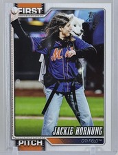 Jackie Hornung 2026 Topps S1 #FP-7 First Pitch NY Mets MLB