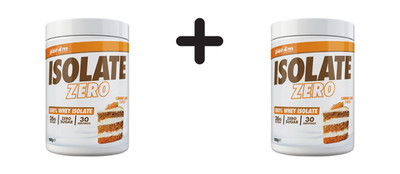 2 x Per4m Whey Isolate Zero (900g) Carrot Cake (61,11 EUR/kg)