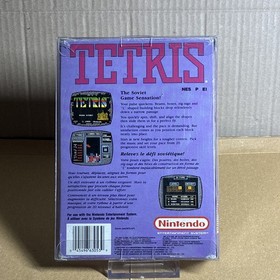 BANDAI Tetris Nintendo NES cartouche + bo&icirc;te + manuel PAL 1989 NES-EI