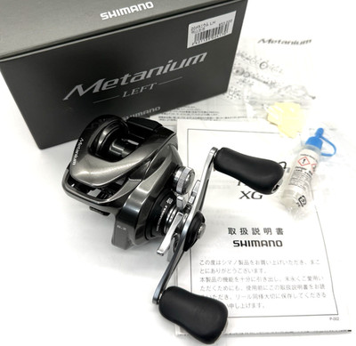 Shimano 20 Metanium Left Bait Casting Reel with Box From JAPAN ''Excellent+++++''