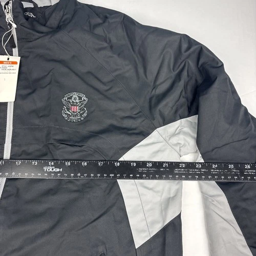 United States Park Police Antigua Legend Men’s Medium Jacket Black Silver New image 5