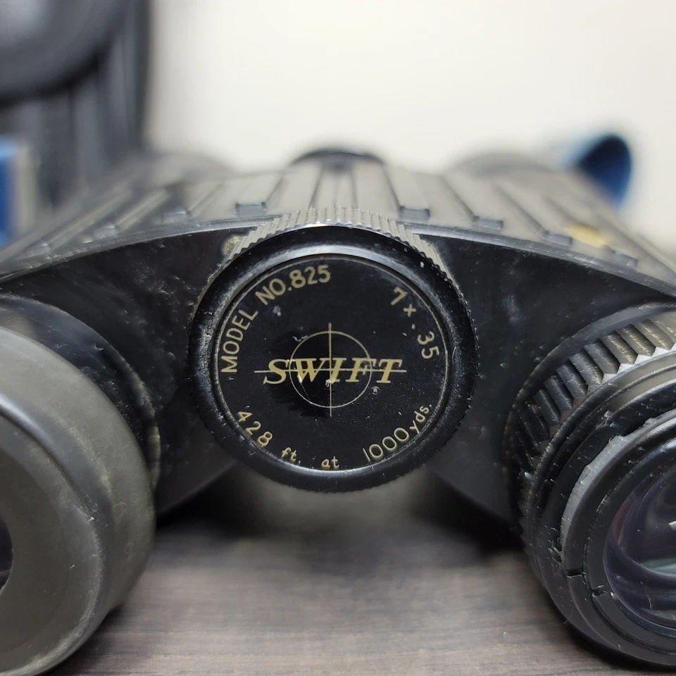 Swift Audubon 7x35 Binoculars (Model 825) Immersion Tested Made in Japan (READ) - Image 2 of 4