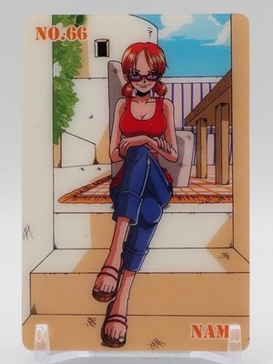 Nami One Piece King of Pirates Gummy Card No.66 Japan ZG283