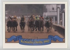 1993 Horse Star Cards Daily Racing Form The Start #118C