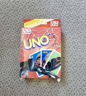 Marvel Spiderman Uno Card Game