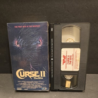 Curse II 2: The Bite (Horror VHS) HTF OOP RARE OG TRANS WORLD SCREENER (26)