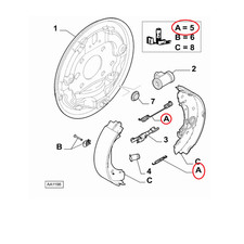 Kits de frein Fiat MAREA
