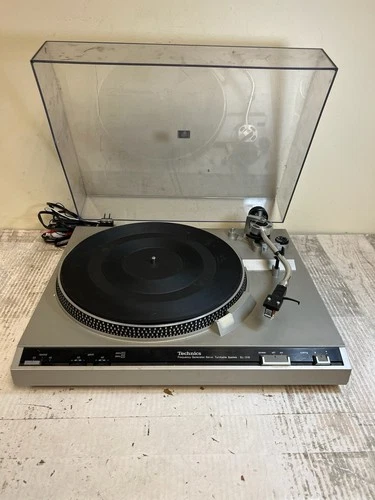 UNTESTED TECHNICS SL-210 BELT DRIVE TURNTABLE VINTAGE VINYL MUSIC PLAYER