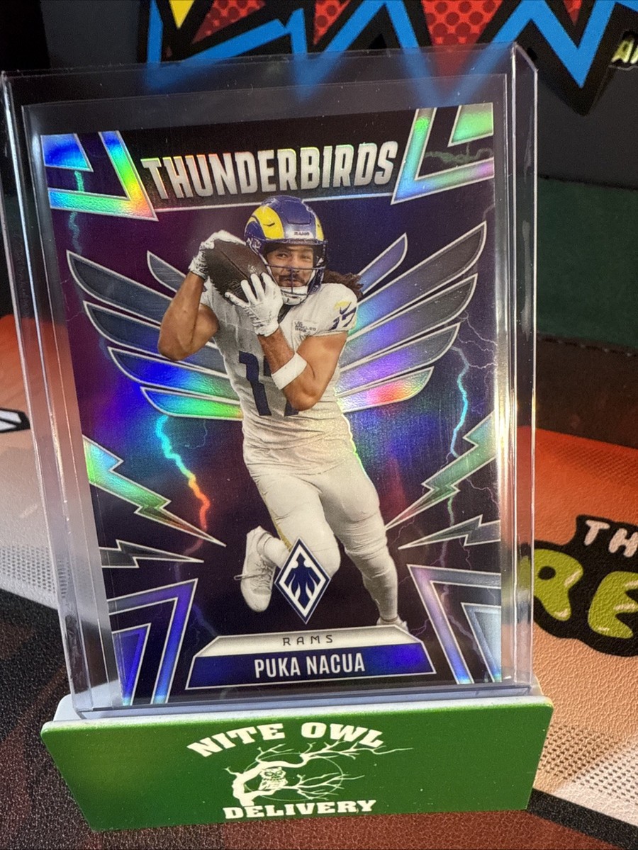 pow 파우 パウ　ダイアリー　トレカ 2025 Panini Phoenix Thunderbirds Puka Nacua Silver Rams | eBay