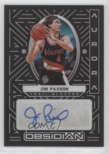 2021-22 Panini Obsidian Aurora Auto /149 Jim Paxson #AUR-JIM Auto v9t