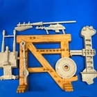 Vintage 1980's Mattel Motu He-Man Castle Grayskull Weapons Rack & Parts Lot