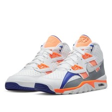 NIKE Air Trainer SC Auburn GS SIZE 6Y -White  Light Zen Grey  Tart  Cool Grey