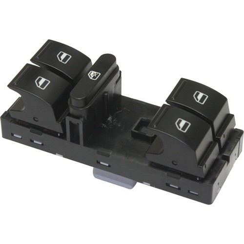 Power Window Switch Front Driver Left Side Black for VW Sedan Volkswagen Passat - Zdjęcie 3 z 6