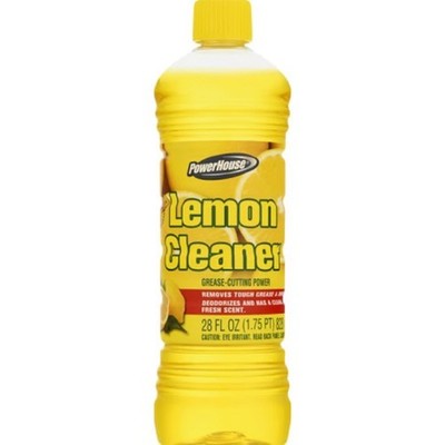 12x Powerhouse Lemon Cleaner Multi Purpose Surface Floor Household Sealed 28oz