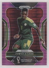 2022 Panini Prizm World Cup Qatar Breakaway Purple 34/35 Ismaila Sarr #249 4l3