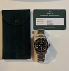 Vintage Rolex Submariner 5513 40mm Black Dial Stainless Steel Box Paper