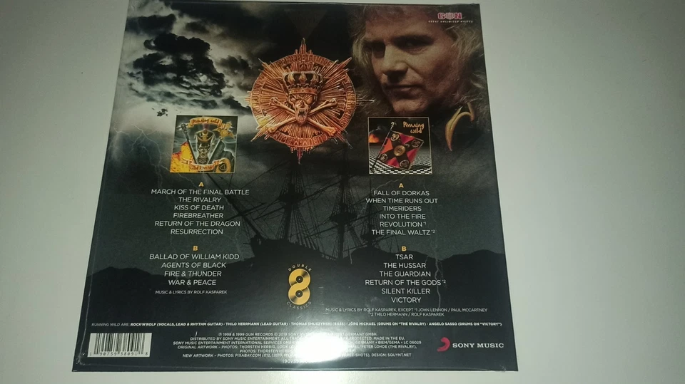 Running Wild - The Rivalry & Victory, EU 2019, LP, Heavy Metal Vinyl - Bild 3 von 4