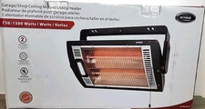 Optimus Radiant Garage Heater Shop Utility Ceiling/Wall Mount Tilts H-9010