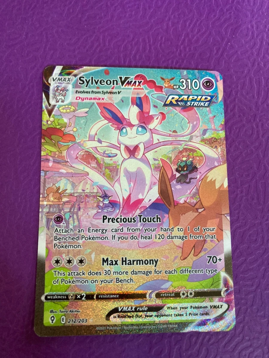 Sylveon VMAX Pokémon TCG Cards for sale | eBay