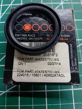 Dichtomatik TCM Oil Seal 40x52x7 TC Double-Lip with Inner Spring