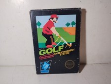 Empty Golf Nintendo NES Game Black Box Only