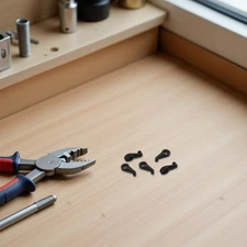  120 Sets Glass Clip Fixing Buckle Shelf Bracket Panel Clips Door Retainer