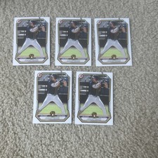 LOT OF 6 ANDREW FISCHER 2026 Bowman Baseball ALL 1st Bowman base paper cards