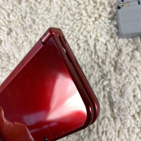 Nintendo &ldquo;New&rdquo; 3DS XL Metallic Red Handheld Console System RED-001 Tested