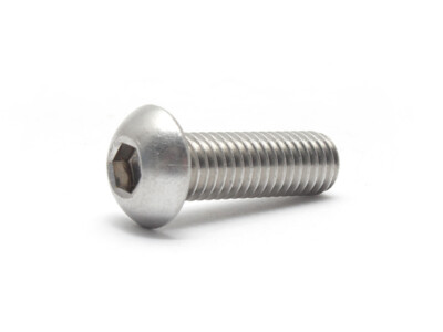 DIN 7380 Flachrundschraube mit Innensechskant, Edelstahl A2, M8X40