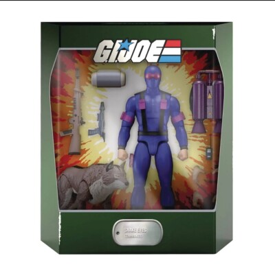 Super7 Gi Joe Ultimates Snake Eyes 7-Inch Action Figure FRESH
