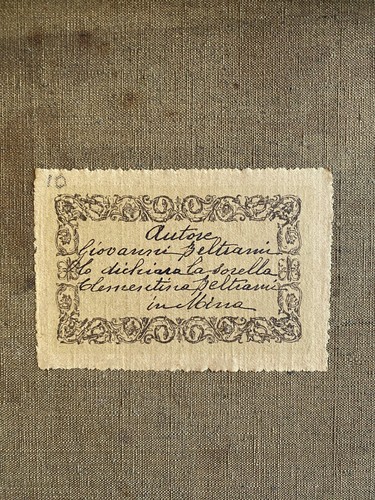 ANTICO QUADRO OLIO Giovanni Beltrami PAESAGGIO LACUSTRE PONTILE Scapigliatura - Foto 13 di 13