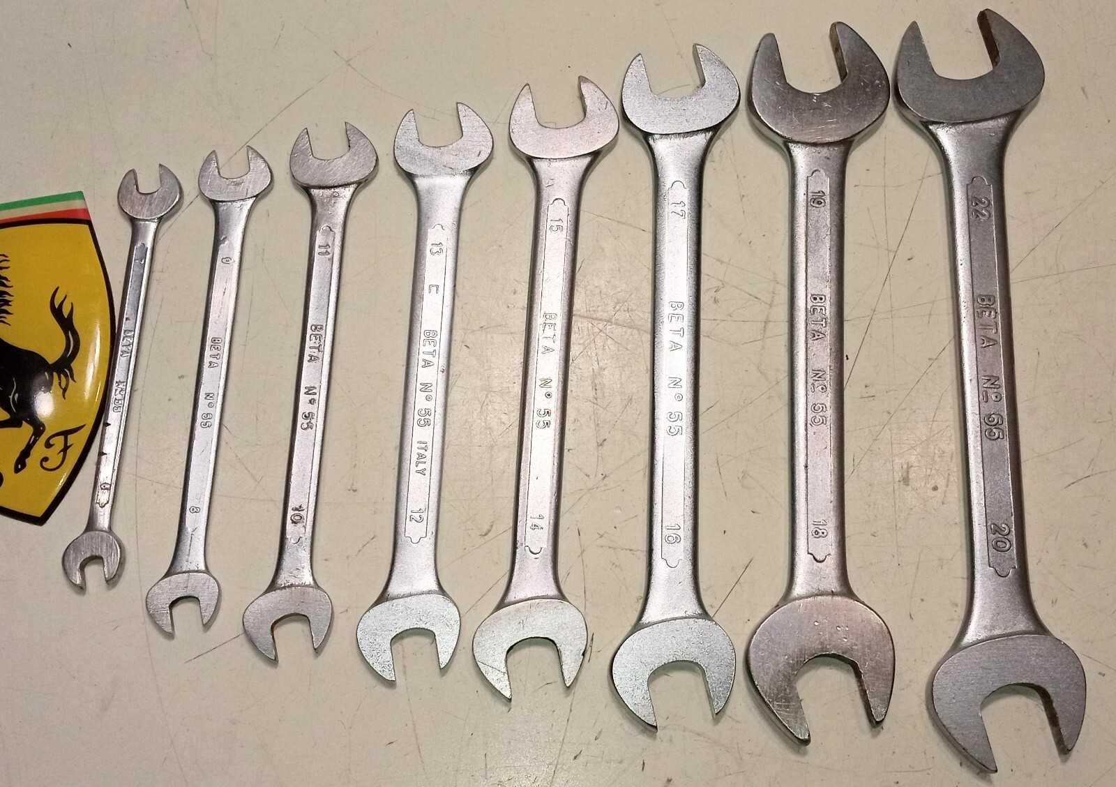 Ferrari 275 Beta No 55 Wrenches_250_Chrom Vanadium_GENUINE