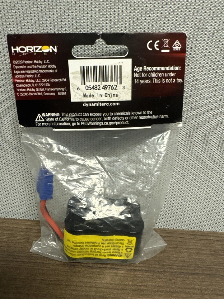 Dynamite Speedpack2 6-Cell NiMh Battery Pack (7.2V/900mAh) w/EC3 Connector - Image 4 of 4