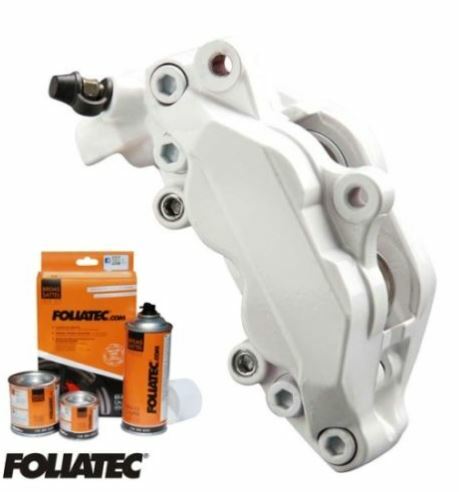 Kit peinture étrier de frein Foliatec blanc pur customisation Audi