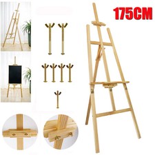 Studio Wooden Easel Display Art Craft Artist 175cm Wedding Painting Stand Tripod
