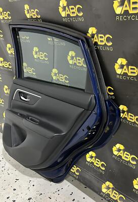 2013-2018 NISSAN ALTIMA REAR RH RIGHT PASSENGER DOOR SEDAN