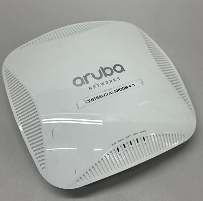 Aruba Networks APIN0225 2-Port Gigabit Wireless Access Point TESTED W/ Bracket