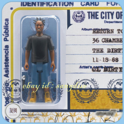 Ol Dirty Bastard ODB Wu Tang of Wudang Sect Card hanging Figure Model In Stock