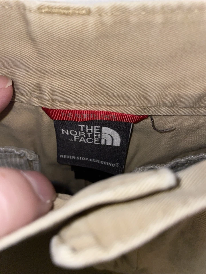 Pantalones Cortos Informales The North Face Para Mujer Talla 12 Caqui Senderismo Atletismo Golf Foto 2 de 4