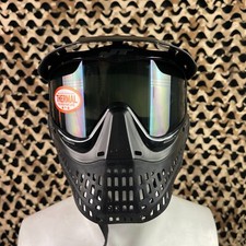 NUEVA Máscara Térmica de Paintball Jt ProFlex - Negra/Negro con Lente de Humo