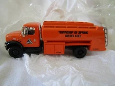 1st Gear Diecast International 4900 Series Tanker  Truck "TOWNSHIP OF SPRING"