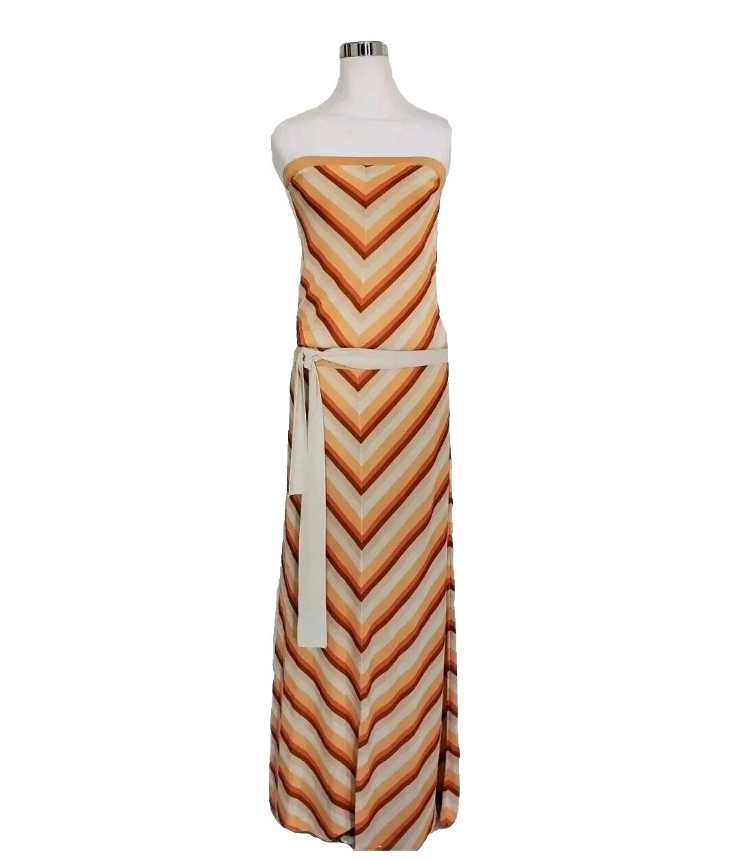 Vestido Longo Haute Hippie Listrado para mulheres