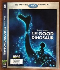 DISNEY GOOD DINOSAUR EXCLUSIVE LENTICULAR SLIPCOVER BEST BUY for BLURAY DVD
